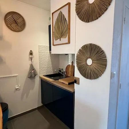 Apartment Plages 130 M, Parking Prive, Climatise, Wifi/fibre Valras-Plage